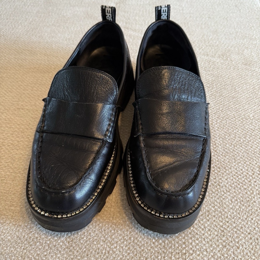 Karl Lagerfeld Black Women's Maysun‎ Platform Casual Shoe Women 9m